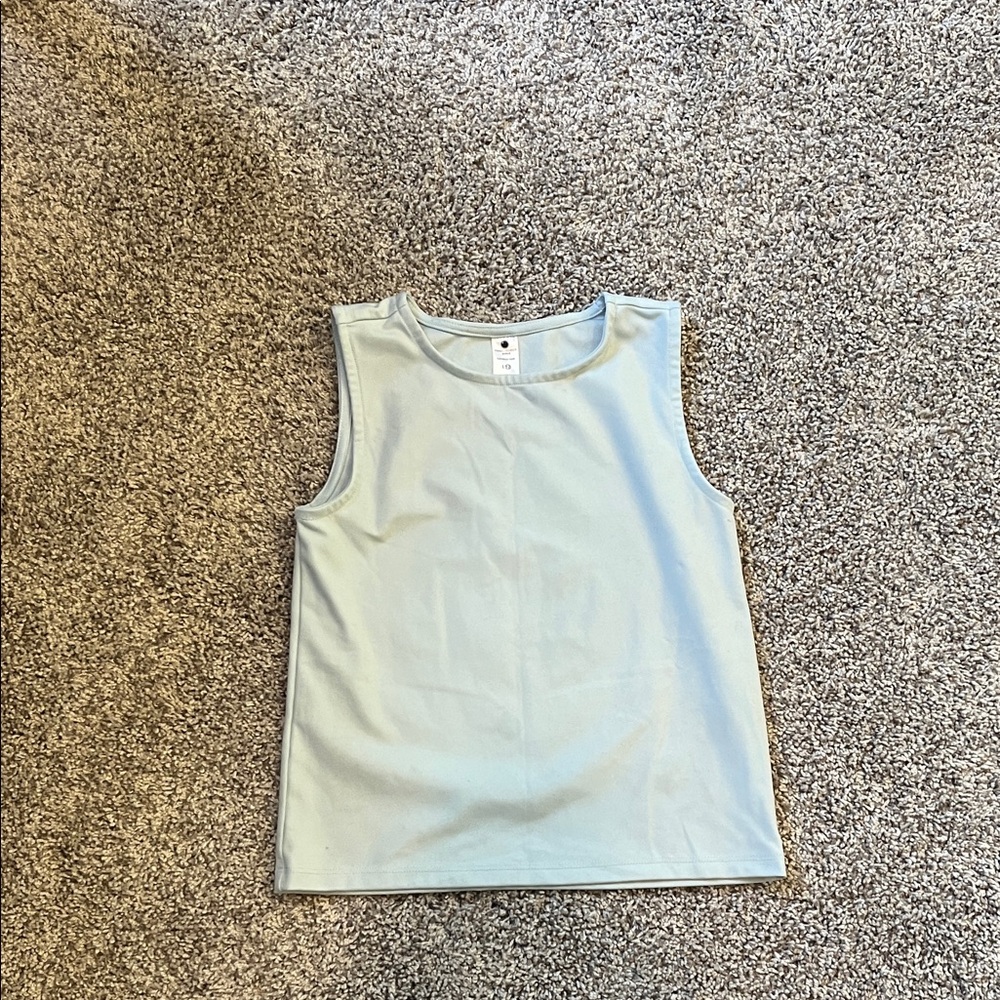 Yogalicious Light Blue Kids Tank Top